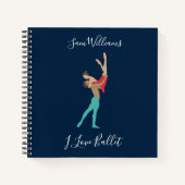 ballet notitieboek (Voorkant)