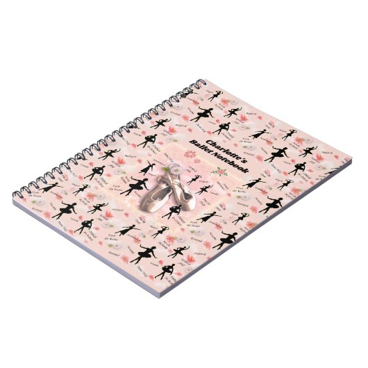 Ballet Notitieboek (Titel aanpasbaar) (Linkerzijde)