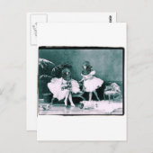 Ballet onderwater briefkaart (Voorkant / Achterkant)