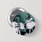 Ballet onderwater ronde button 5,7 cm (Voorkant /achterkant)
