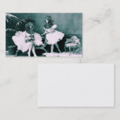 Ballet onderwater visitekaartje (Voorkant / Achterkant)