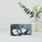 Ballet onderwater visitekaartje (Staand voorkant)