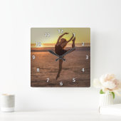 Ballet op de Bloemklok Vierkante Klok (Huis)