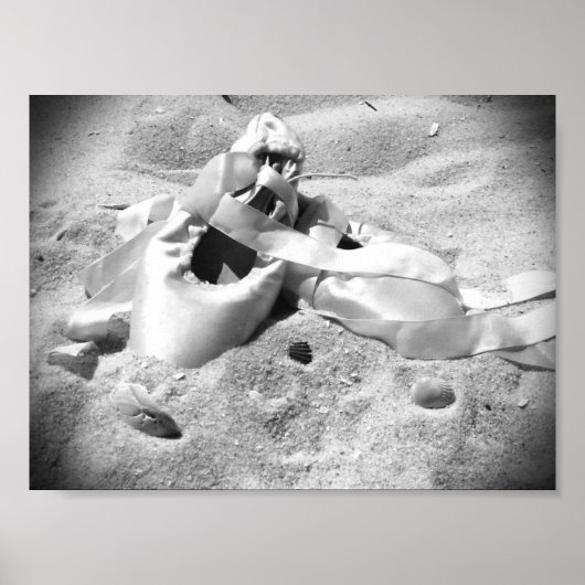 Ballet op de strand poster (Voorkant)