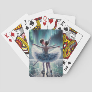 Ballet op het ijs pokerkaarten