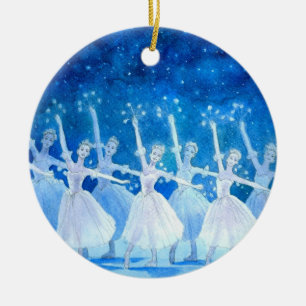 Ballet Ornament - Dans of the Snowflakes