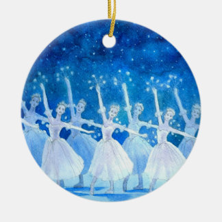 Ballet Ornament - Dans of the Snowflakes