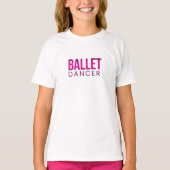 Ballet Oversized Shirt Ballet Dancers Gift Kids (Voorkant)