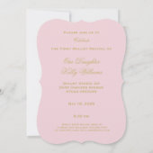 Ballet Overweging Dancer Ballerina Quote Dance Eve Kaart (Achterkant)