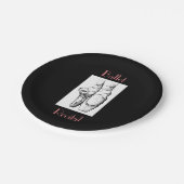 Ballet Overweging papier Borden Papieren Bordje (Gekanteld)