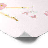 Ballet Party Welkomstbord · Ballerina Poster (Hoek)