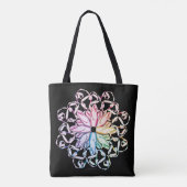 Ballet Pattern Canvas tas (Achterkant)