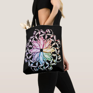 Ballet Pattern Canvas tas