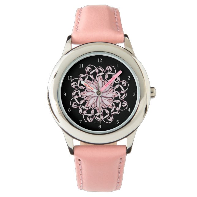 Ballet Pattern Horloge (Voorkant)