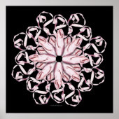Ballet Pattern Poster (Voorkant)