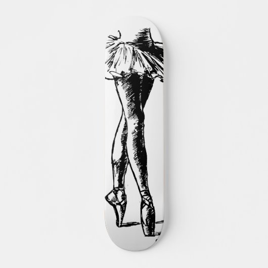 ballet persoonlijk skateboard (Voorkant)