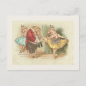 Ballet Pig Briefkaart (Voorkant)