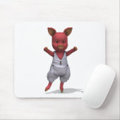 Ballet Pig en Pointe Muismat (Met muis)