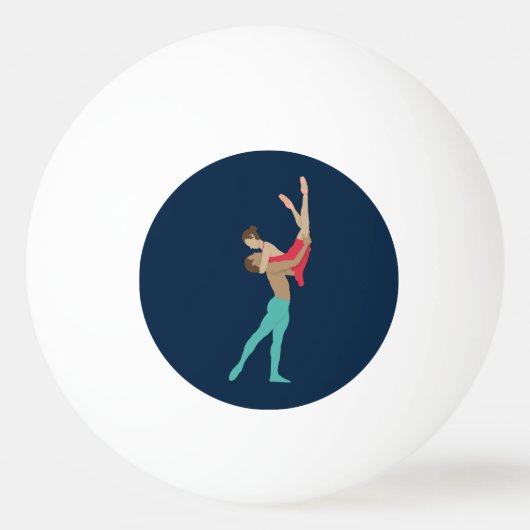 ballet pingpongbal (Achterkant)