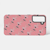 Ballet Pink Ballerina Samsung Galaxy Hoesje (Achterkant horizontaal)
