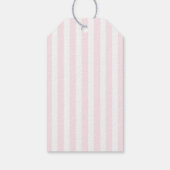 Ballet Pink Girls Bow Tutu Ballerina 1st Birthday Cadeaulabel (Achterkant)