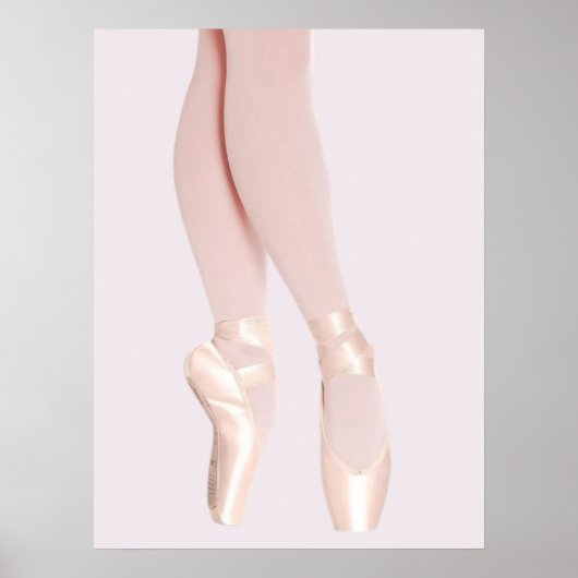 Ballet Point Shoes Poster (Voorkant)