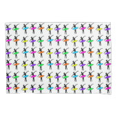 Ballet Pointe Dancer Overweging Dance Neon Balleri Kussensloop (Voorkant)