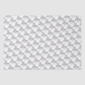 Ballet Pointe Schoenen Hand getekend zwart en wit Tissuepapier (Voorkant)