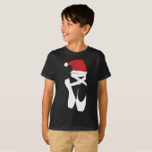 Ballet Pointe Shoe-kerstkerstkerstkerstman T-shirt (Voorkant volledig)
