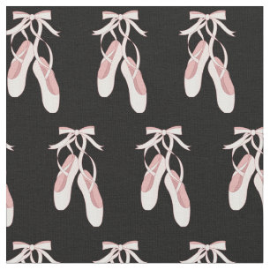 Ballet Pointe Shoes Cute Dance Dancer Pink Girls Stof