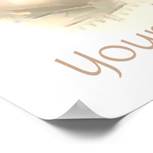 Ballet Pointe Shoes, gebilderd, aangepast Poster (Hoek)