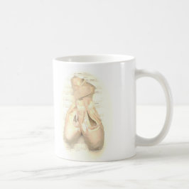 Ballet Pointe Shoes, gebilderd Koffiemok
