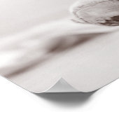 Ballet Pointe Shoes on Dance Floor Sjabloon Poster (Hoek)