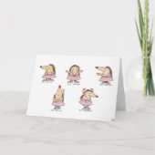 BALLET POSITIES wenskaart van Nicole Janes Kaart (Voorkant)