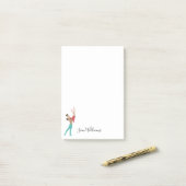 ballet post-it® notes (Op bureau)