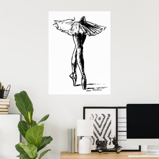 ballet poster (Thuiskantoor)