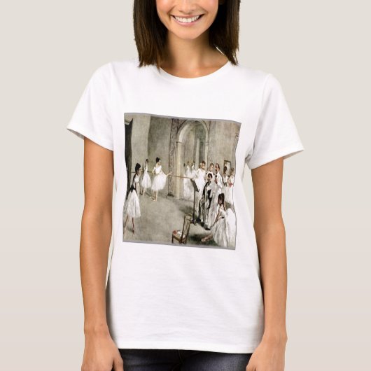 Ballet Practice Damas Baby Doll (uitgerust) T-shirt (Voorkant)
