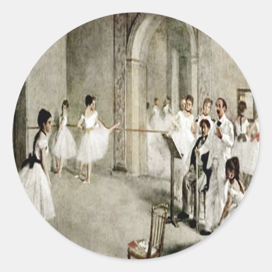 Ballet Practice Sticker (Voorkant)
