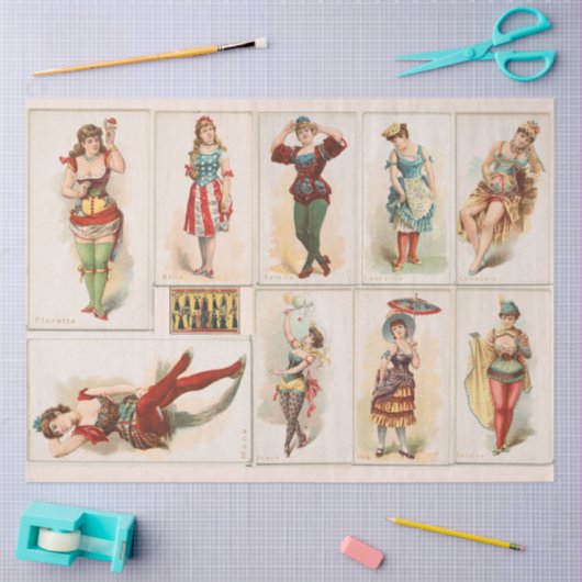 Ballet Queens ontkoppelingspieken Tissuepapier (Craft)