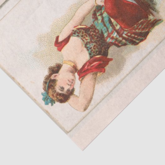 Ballet Queens ontkoppelingspieken Tissuepapier (Detail)