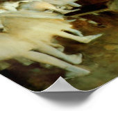 Ballet Rehearsal On Stage Poster (Hoek)