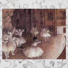 Ballet Rehearsal on the Stage by Edgar Degas Legpuzzel