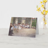 Ballet repetitie door Degas Kaart (Gele Bloem)