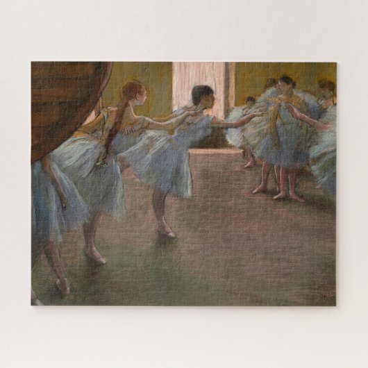 Ballet repetitie door Edgar Degas Legpuzzel (Horizontaal)