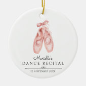 Ballet Reünie Aandenken Keramisch Ornament (Voorkant)
