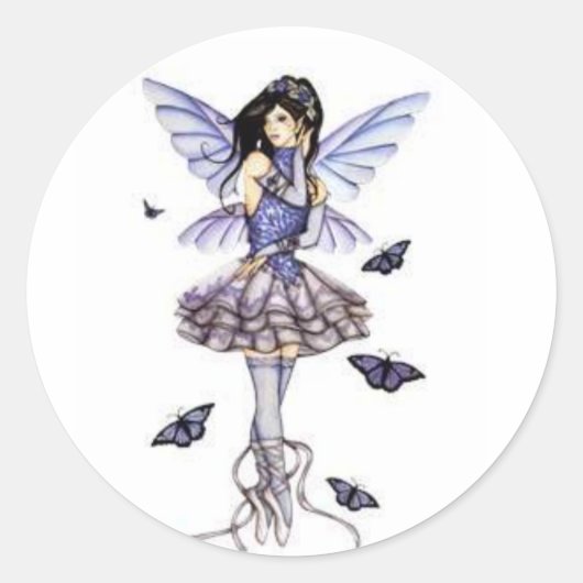 ballet ronde sticker (Voorkant)