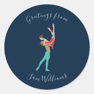 ballet ronde sticker