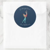ballet ronde sticker (Tas)