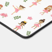 Ballet Roze Ballerina's Dancing Pattern Bureaumat (Hoek)