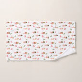 Ballet Roze Ballerina's Dancing Pattern Meisje Bad Handdoek (Handdoek)